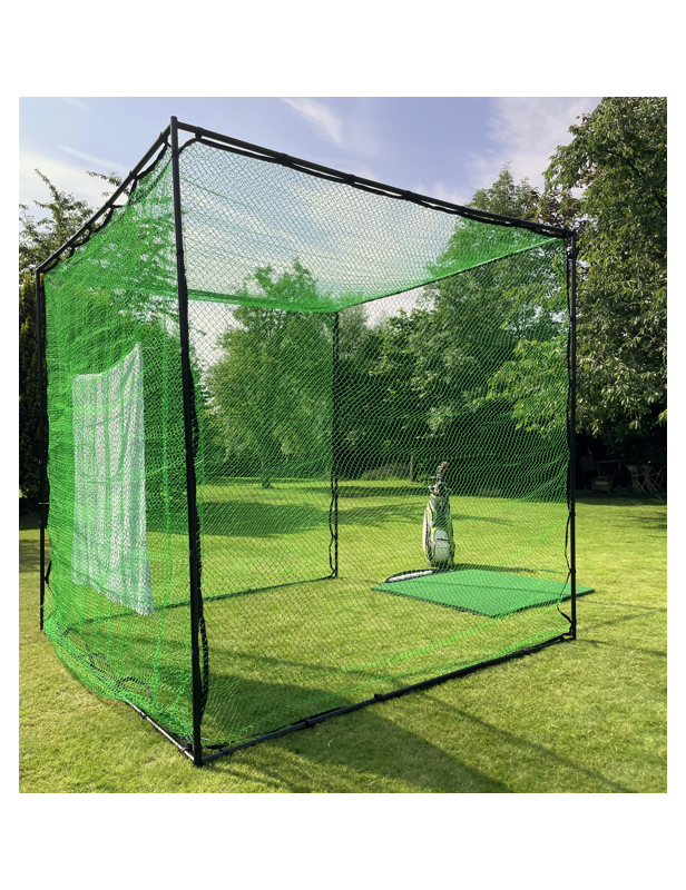 GolfBay ShieldNet 10×10×10 Practice Cage